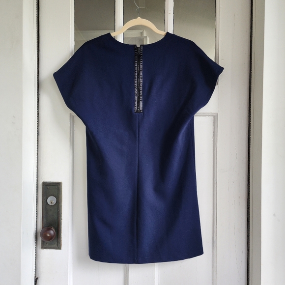 Alice + Olivia Navy Shift Mini Dress - Picture 8 of 9